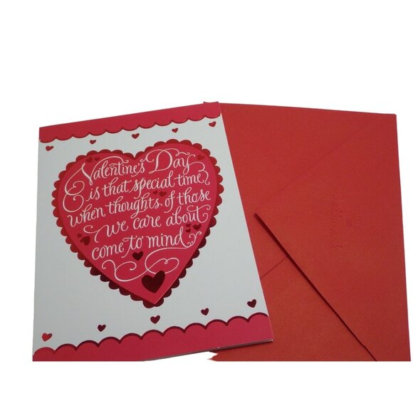 Hallmark Valentines Day Special Time Thuoghts Love Heart 6 Cards 5 envelopes - Picture 3 of 5